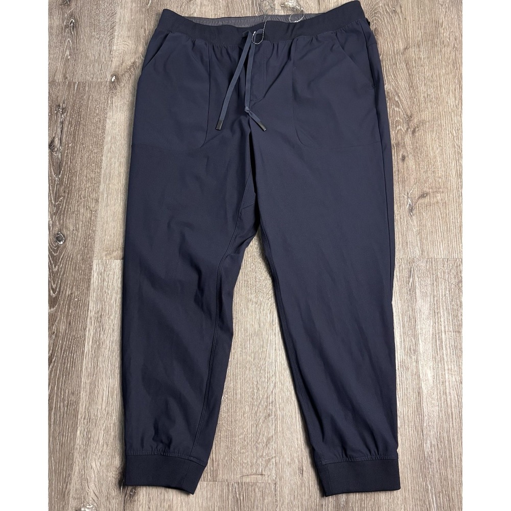 VRST Limitless Joggers Mens XL Blue Athletic Stretch Performance Tapered Leg